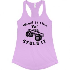 Ladies Slim Fit Racerback Tank Top