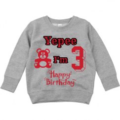 Toddler Crewneck Basic Promo Sweatshirt