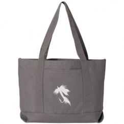 Seaside Cotton Canvas Pigment-Dyed Boat Tote Bag