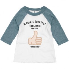 Toddler 3/4 Sleeve Raglan Tee