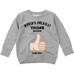 Toddler Crewneck Basic Promo Sweatshirt