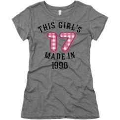 Ladies Slim Fit Super Soft Triblend Tee