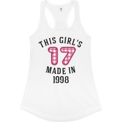 Ladies Slim Fit Racerback Tank Top