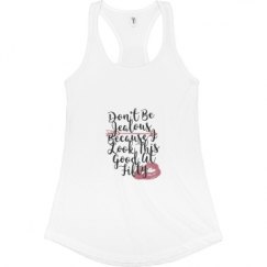 Ladies Slim Fit Racerback Tank Top