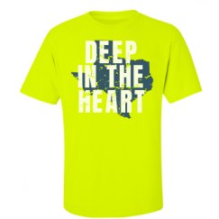 Unisex Ultra Cotton Safety Neon Crewneck Tee