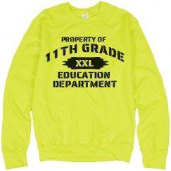 Unisex Neon Crewneck Sweatshirt