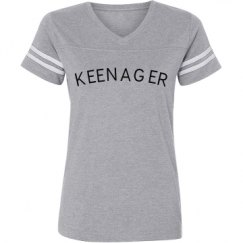 Ladies Relaxed Fit Vintage Sports Tee