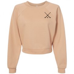 Women's Raglan Pullover Fleece