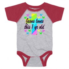 Infant Vintage Raglan Bodysuit