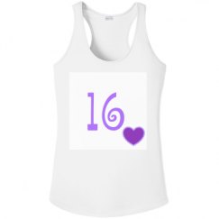 Ladies Athletic Performance Racerback Tank