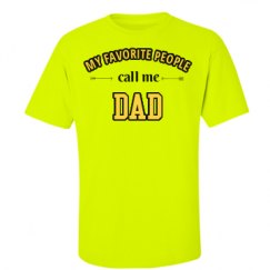 Unisex Ultra Cotton Safety Neon Crewneck Tee