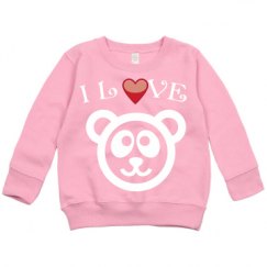 Toddler Crewneck Basic Promo Sweatshirt