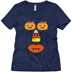 Ladies Relaxed Fit V-Neck Tee