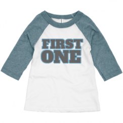 Toddler 3/4 Sleeve Raglan Tee