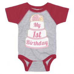 Infant Vintage Raglan Bodysuit