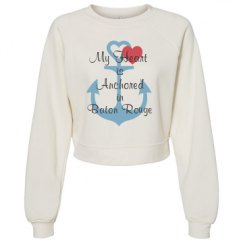 Women's Raglan Pullover Fleece