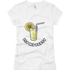 Ladies Slim Fit Basic Promo Jersey Tee