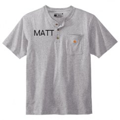 Unisex Carhartt Henley Tee 