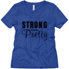 Ladies Relaxed Fit V-Neck Tee