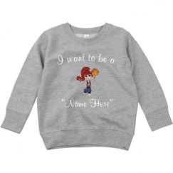 Toddler Crewneck Basic Promo Sweatshirt