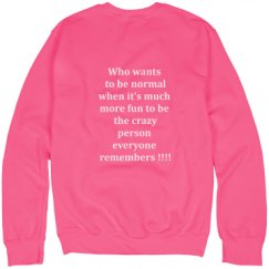 Unisex Neon Crewneck Sweatshirt