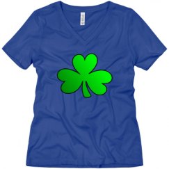 Ladies Relaxed Fit V-Neck Tee