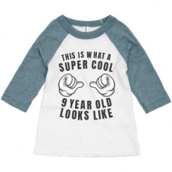 Toddler 3/4 Sleeve Raglan Tee