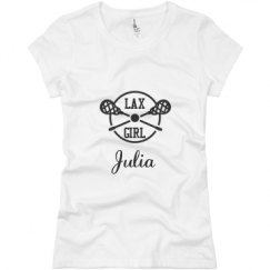 Ladies Slim Fit Basic Promo Jersey Tee