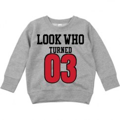 Toddler Crewneck Basic Promo Sweatshirt