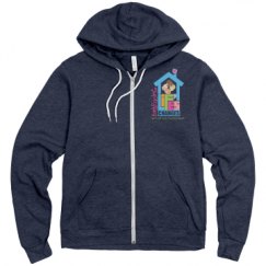 Unisex Fleece Full Zip Midweight Hoodie