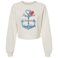 Women's Raglan Pullover Fleece