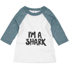 Toddler 3/4 Sleeve Raglan Tee