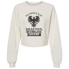 Women's Raglan Pullover Fleece