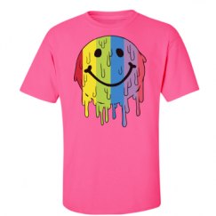 Unisex Ultra Cotton Safety Neon Crewneck Tee