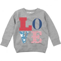 Toddler Crewneck Basic Promo Sweatshirt