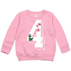 Toddler Crewneck Basic Promo Sweatshirt