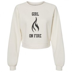 Women's Raglan Pullover Fleece