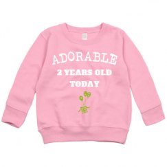 Toddler Crewneck Basic Promo Sweatshirt