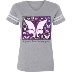 Ladies Relaxed Fit Vintage Sports Tee