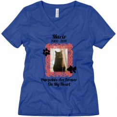 Ladies Relaxed Fit V-Neck Tee