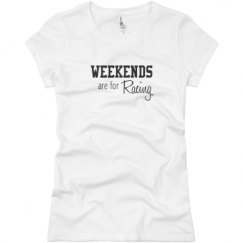 Ladies Slim Fit Basic Promo Jersey Tee