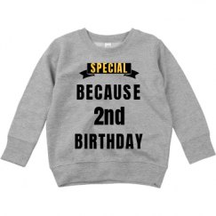 Toddler Crewneck Basic Promo Sweatshirt