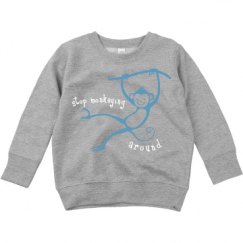 Toddler Crewneck Basic Promo Sweatshirt