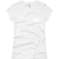 Ladies Slim Fit Basic Promo Jersey Tee