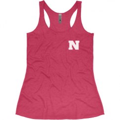 Ladies Slim Fit Super Soft Racerback Triblend Tank