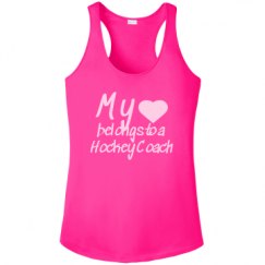 Ladies Athletic Performance Racerback Tank