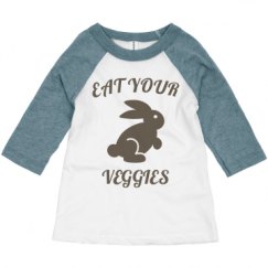 Toddler 3/4 Sleeve Raglan Tee