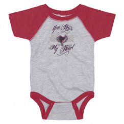 Infant Vintage Raglan Bodysuit