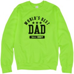 Unisex Neon Crewneck Sweatshirt