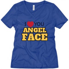 Ladies Relaxed Fit V-Neck Tee